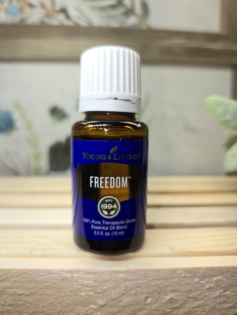 New unopened 15 ml bottle of young living Freedom  essential‎ oil blend.
